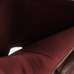 Pre Owned محفظة كونتيننتال شانيل لي ين جلد أسود مبطن