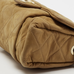 مملوكة مسبقًا Chanel Tan Quilted Leather Chic Quilt Flap Bag