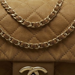 مملوكة مسبقًا Chanel Tan Quilted Leather Chic Quilt Flap Bag