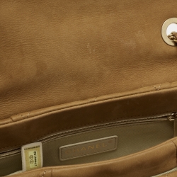 مملوكة مسبقًا Chanel Tan Quilted Leather Chic Quilt Flap Bag