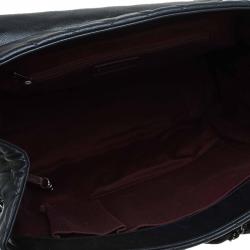 مملوكة مسبقًا Chanel Black Quilted Leather Timeless Accordion Flap Bag