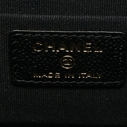 مملوكة مسبقًا Chanel Black Caviar Leather Small CC Vanity Case Bag