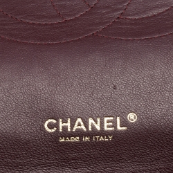 Pre Owned Chanel Black Quilted Leather Maxi Classic Double Flap Bag