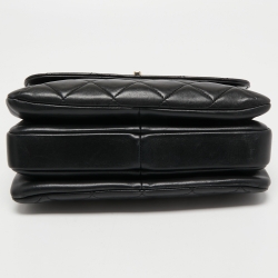 مملوكة مسبقًا Chanel Black Quilted Leather Small Trendy CC Top Handle Bag