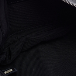 Pre Owned Chanel Black Quilted Leather CC Casual Rock Belt Bag