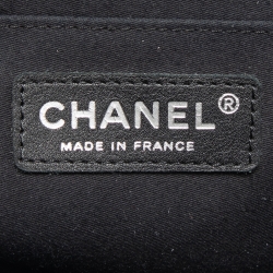 Pre Owned Chanel Multicolor Patchwork Jumbo Classic Single Flap Bag