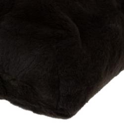 Pre Owned Chanel Brown Vintage Mink Tortoise Chain Tote