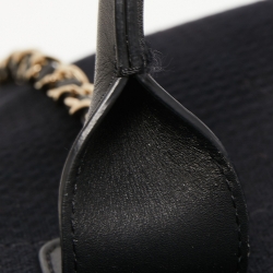 Pre Owned Chanel Black Canvas Small Deauville Tote