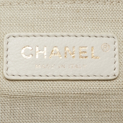 Pre Owned Chanel Black Canvas Small Deauville Tote