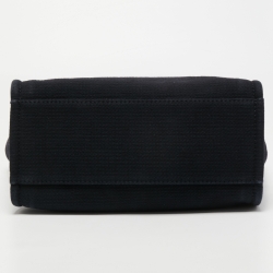 Pre Owned Chanel Black Canvas Small Deauville Tote