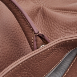 Pre Owned Chanel Old Rose Leather Cerf Shopper Tote