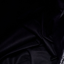 Pre Owned Chanel Black Quilted Aged Leather Karl's Cabas Tote