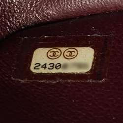 Pre Owned Chanel Black Quilted Caviar Leather Jumbo Classic Double Flap Bag