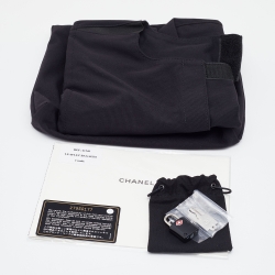 Chanel Blue Quilted Denim and Leather Coco Case Trolley