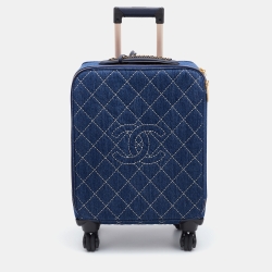 Buy designer Suitcases by chanel at The Luxury Closet.