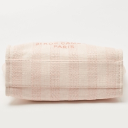 مملوكة مسبقًا  حقيبة يد شوبر شانيل دياوفيل جلد وكانفاس رصاصية متوسطة