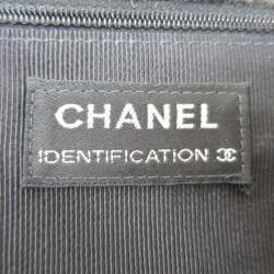 مملوكة مسبقًا Chanel Grey Wool Chocolate Bar Reissue 2.55 Shoulder Bag