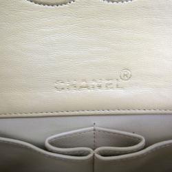 مملوكة مسبقًا Chanel Beige Lambskin Single Flap Shoulder Bag