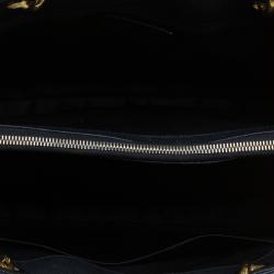 Pre Owned حقيبة يد شانيل غراند شوبينغ جلد كافيار مبطنة سوداء