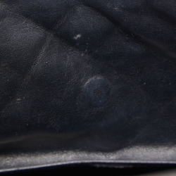 Pre Owned Chanel Black Quilted Leather Double Sided Flap Bag