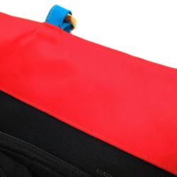 Pre Owned حقيبة يد شانيل كانفاس أحمر للتسوق