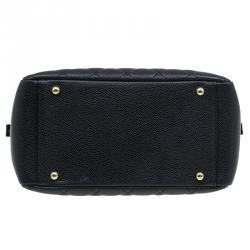 مملوكة مسبقًا حقيبة يد شانيل شوبر تايمليس صغيرة جلد كافيار مبطنة سوداء