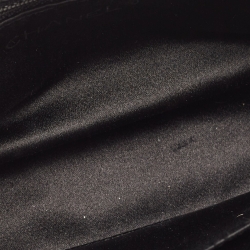 Pre Owned Chanel Black Satin CC Shoulder Bag