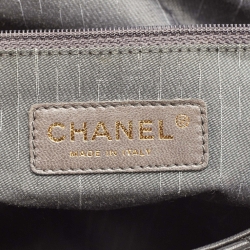 Pre Owned Chanel Black Quilted Leather Medium Westminster Pearl Single Flap Bag