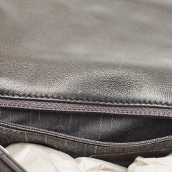 Pre Owned Chanel Black Quilted Leather Medium Westminster Pearl Single Flap Bag