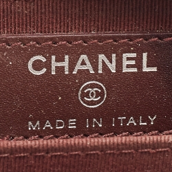 مملوكة مسبقًا Chanel Black Quilted Caviar Leather Classic Zipped Coin Purse