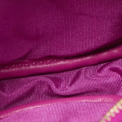 مملوكة مسبقًا Chanel Magenta Quilted Leather and Wool Mini Waist and Coin Purse Bag