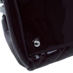 Pre Owned حقيبة شانيل بلام جلد لامع كبيرة مادموزيل