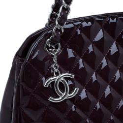 Pre Owned حقيبة شانيل بلام جلد لامع كبيرة مادموزيل