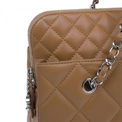 Pre Owned حقيبة شانيل جلد مبطن كلاسيكية