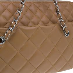 Pre Owned حقيبة شانيل جلد مبطن كلاسيكية