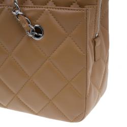 Pre Owned حقيبة شانيل جلد مبطن كلاسيكية