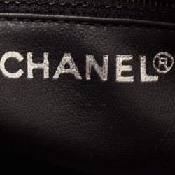 Pre Owned Chanel Black Caviar Leather CC Cosmetic Pouch