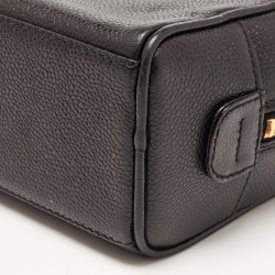 Pre Owned Chanel Black Caviar Leather CC Cosmetic Pouch