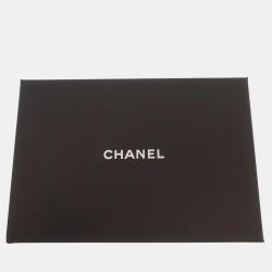 Pre Owned Chanel Beige Leather CC Vanity Case Shoulder Bag