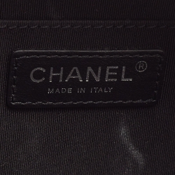 Pre Owned Chanel Black Quilted Leather Mini CC Box Camera Bag