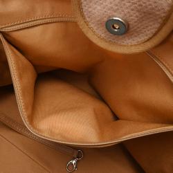 Chanel Beige Canvas Deauville Tote