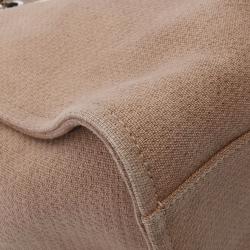 Chanel Beige Canvas Deauville Tote