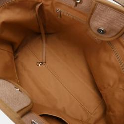 Chanel Beige Canvas Deauville Tote