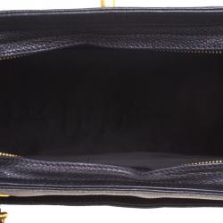 مملوكة مسبقًا Chanel Black Caviar Leather CC Vintage Shopper Tote