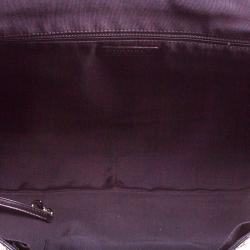 Pre Owned Chanel Black Quilted Patent Leather XXL Reissue Travel Bag