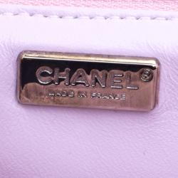 مملوكة مسبقًا Chanel Lilac Python Small Classic Single Flap Bag