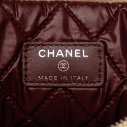 Pre Owned  Chanel Colorblock Patchwork O Case Clutch