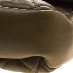 مملوكة مسبقًا Chanel Beige Quilted Leather Medium Classic Single Flap Bag with Dust Cover