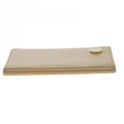 Pre Owned حافظة بطاقات شانيل فينتدج جلد بيج