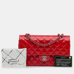 مملوكة مسبقًا Chanel Medium Classic Patent Double Flap